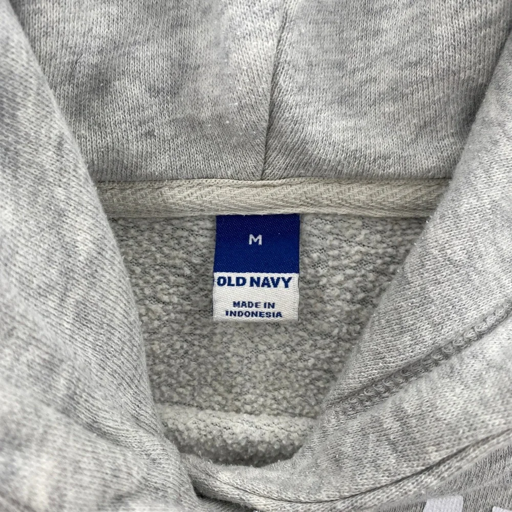 Old Navy Hoodie Womens Medium Gray California Graphic Pullover Sweatshirt
